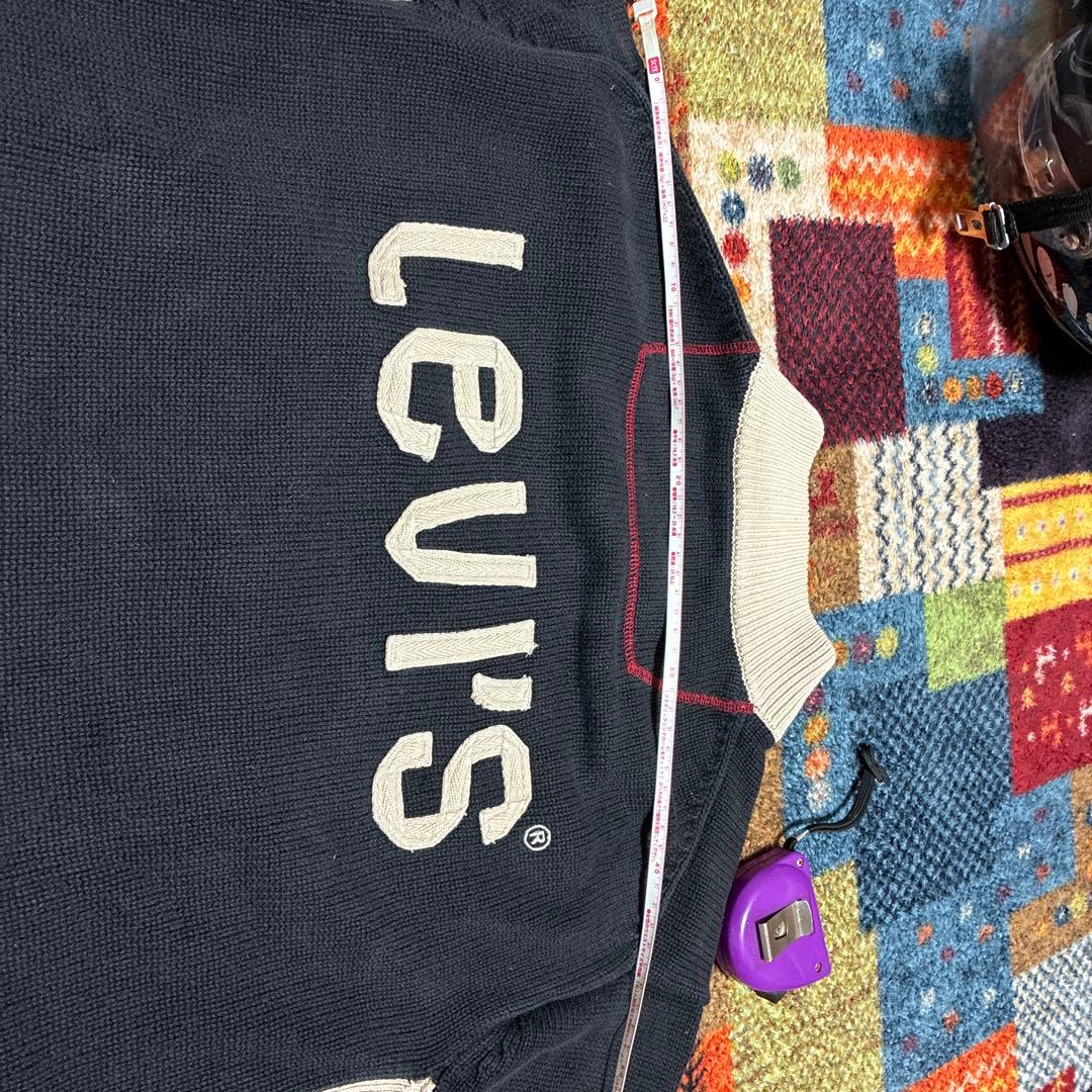 Levi's リーバイス　ニットブルゾン　XLそんなに大きくない最終値下8千円↓