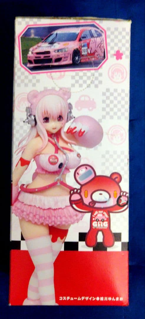 美品 GRG × すーぱーそに子 レースクイーン フィギュア グルーミーコラボ