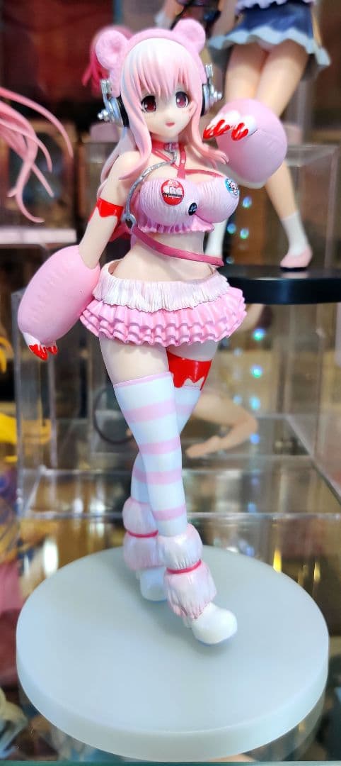 美品 GRG × すーぱーそに子 レースクイーン フィギュア グルーミーコラボ
