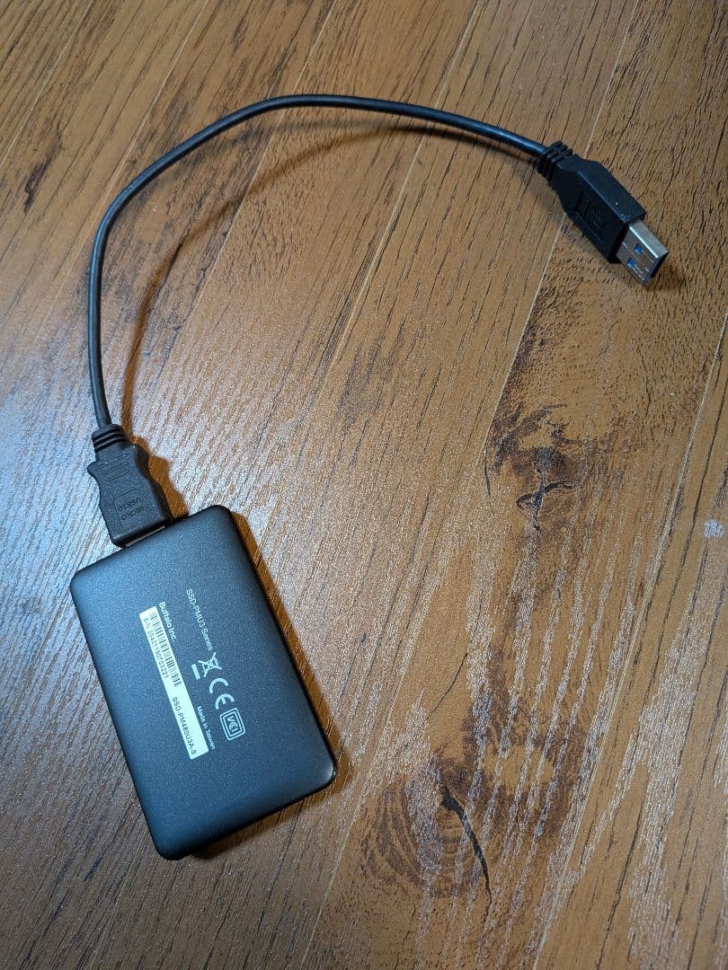 BUFFALO SSD-PM480U3-A-S 外付けSSD　480GB