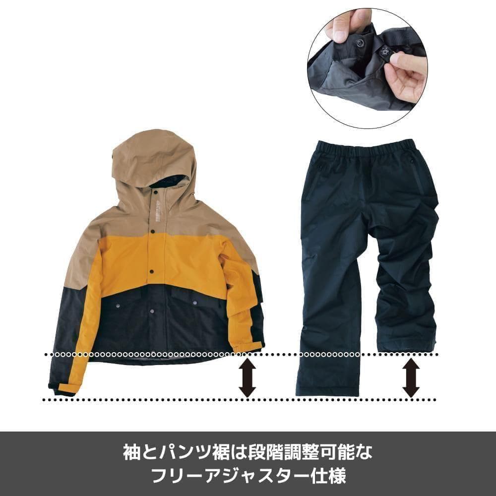 ワークマン イージス 防水防寒スーツ 150㎝ 新品 スノーミント　未開封