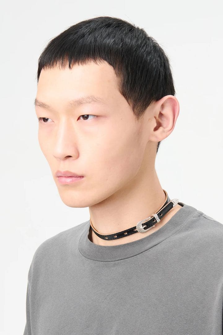 【完売品】OUR LEGACY レザー チョーカー ブレスレット