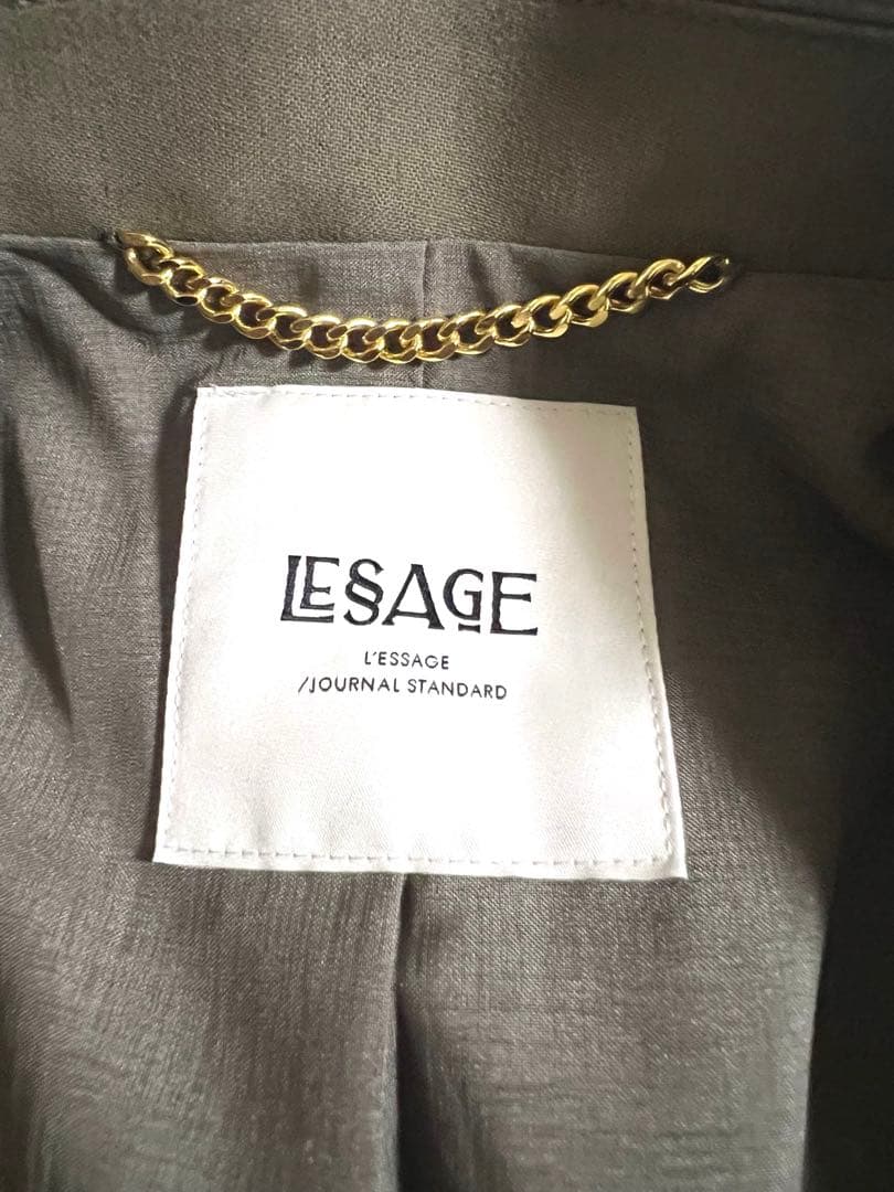 【namiさま 専用】 L'ESSAGE バックサテンワイドカラーコート