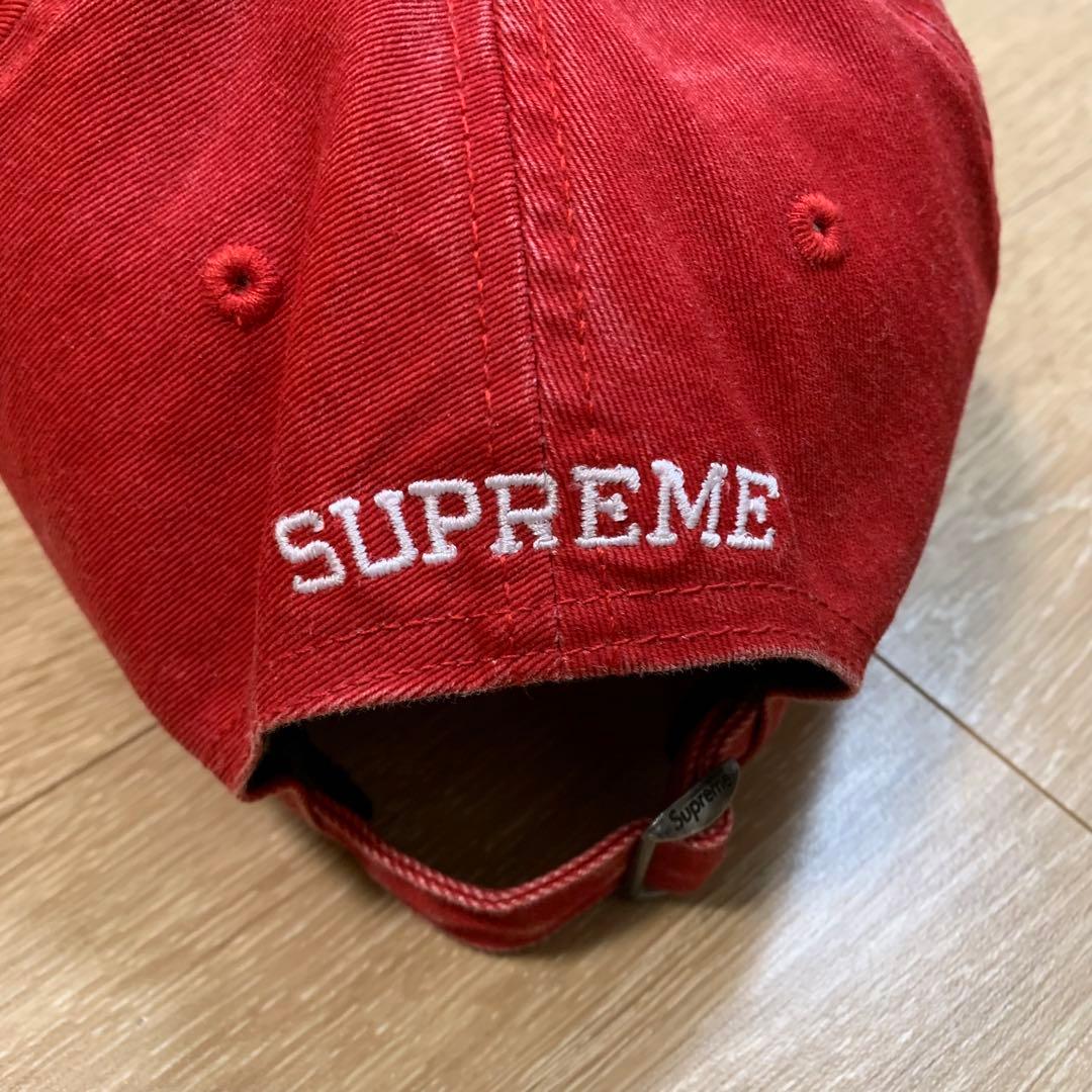 帽子 SUPREME Pigment Coated S Logo 6-Panel