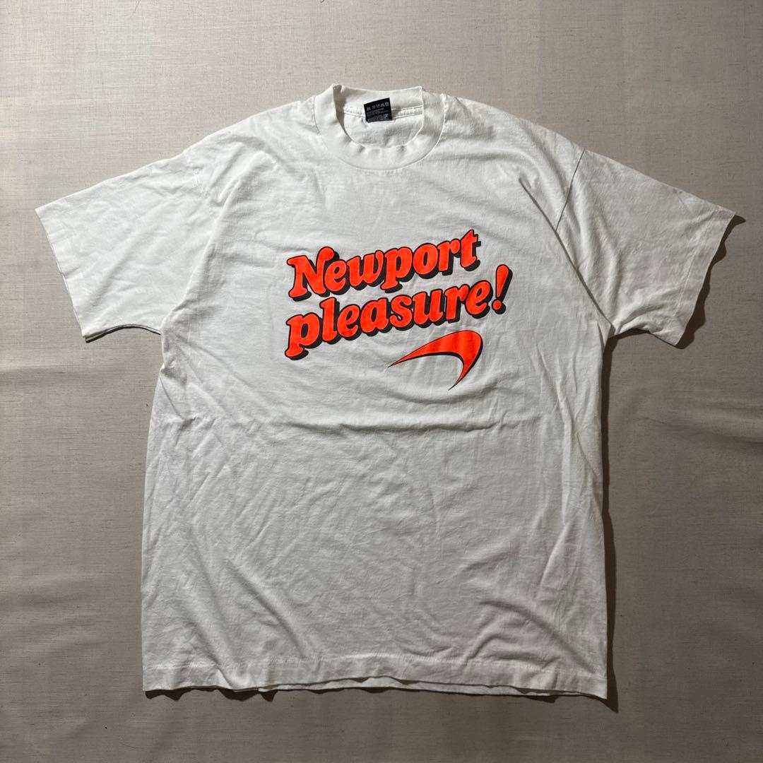 80s~90s NEWPORT社 ニューポート タバコ Tシャツ 企業系 XL
