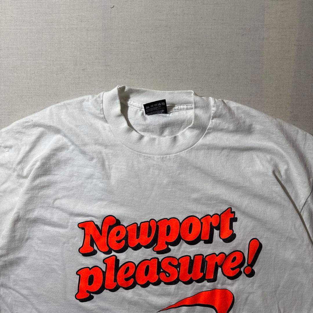 80s~90s NEWPORT社 ニューポート タバコ Tシャツ 企業系 XL