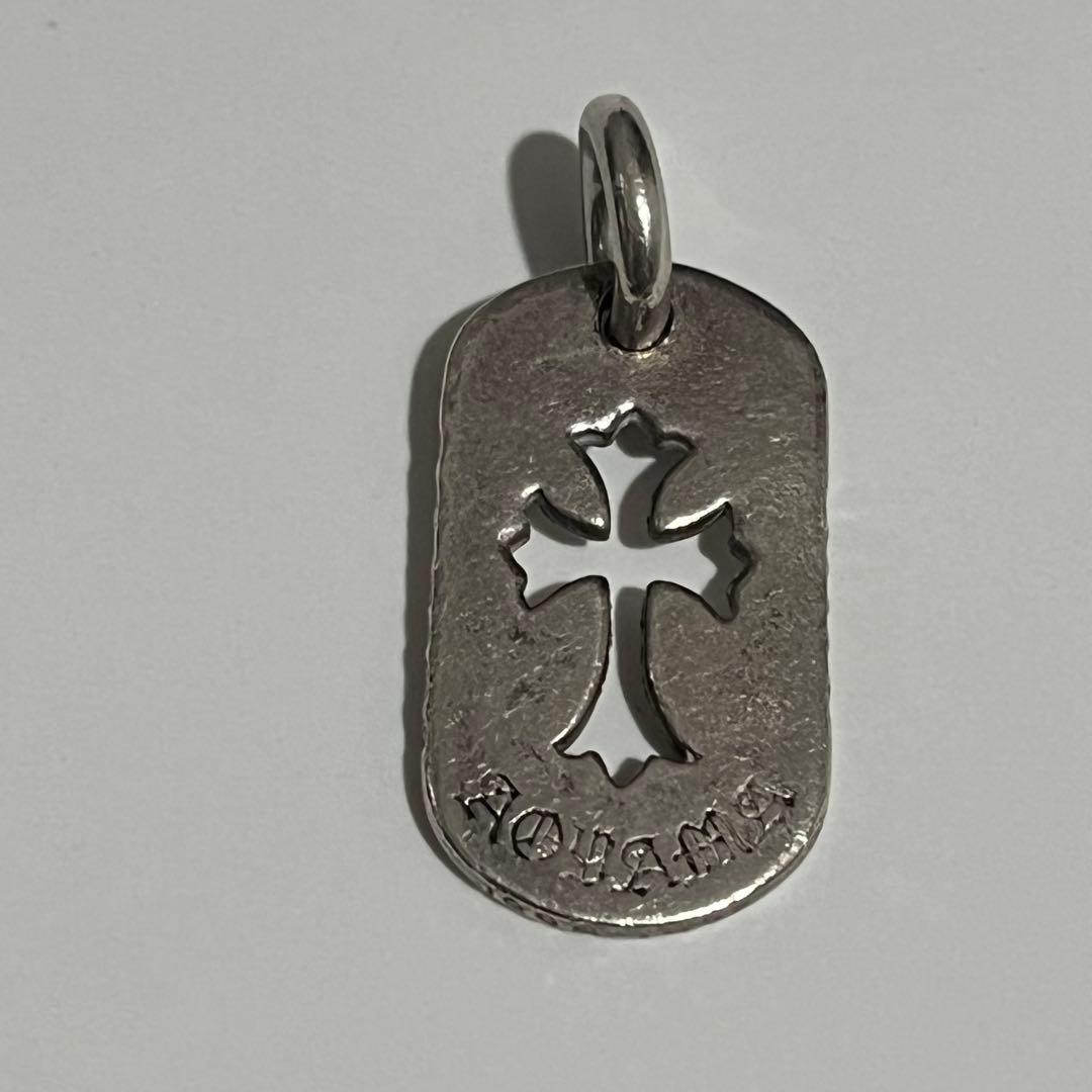 ■ Chrome Hearts カットアウトクロス ドッグタグ 青山限定