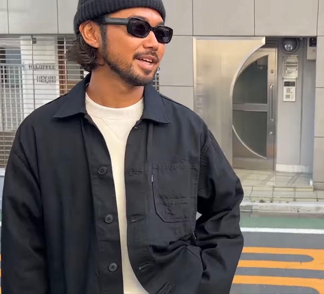 ジャケット・アウター OVY Euro Work Black Denim Jacket