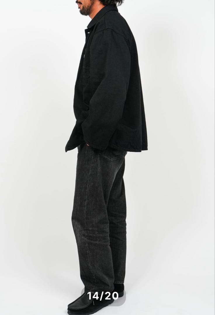 ジャケット・アウター OVY Euro Work Black Denim Jacket