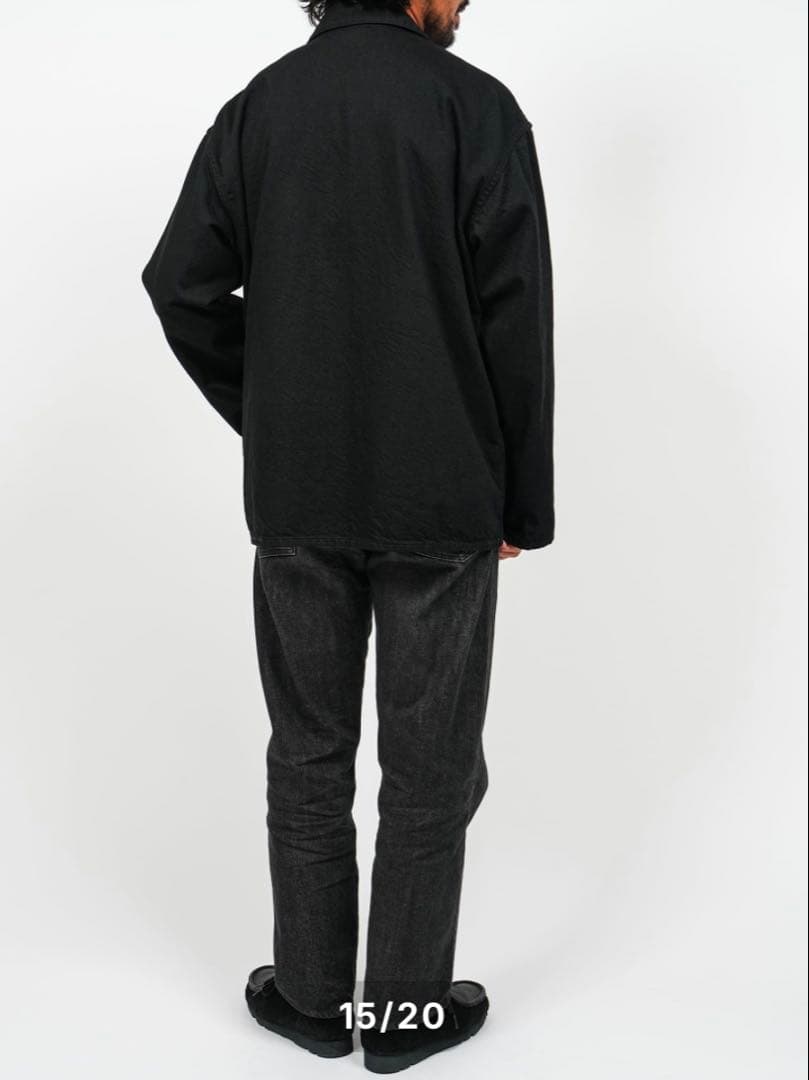 ジャケット・アウター OVY Euro Work Black Denim Jacket
