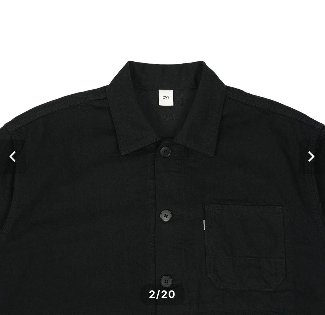 ジャケット・アウター OVY Euro Work Black Denim Jacket