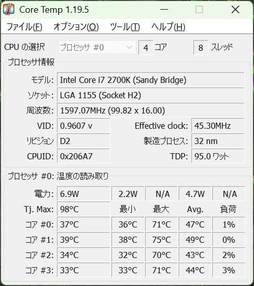 専用　i7 CPU＋マザーボード＋メモリ8GB＋CPUクーラー＋GPUのセット。