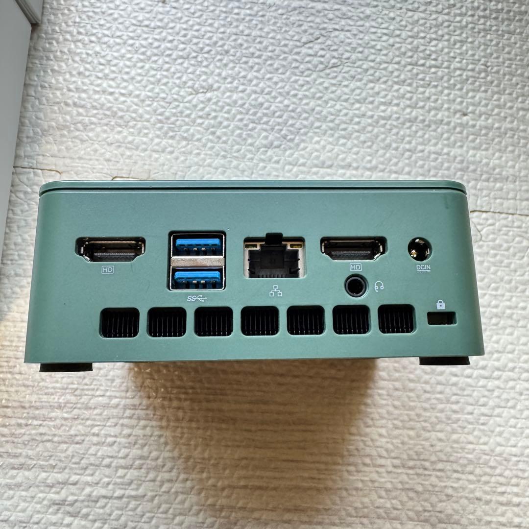 intel N100 ミニpc nucbox g3 8gb windows11