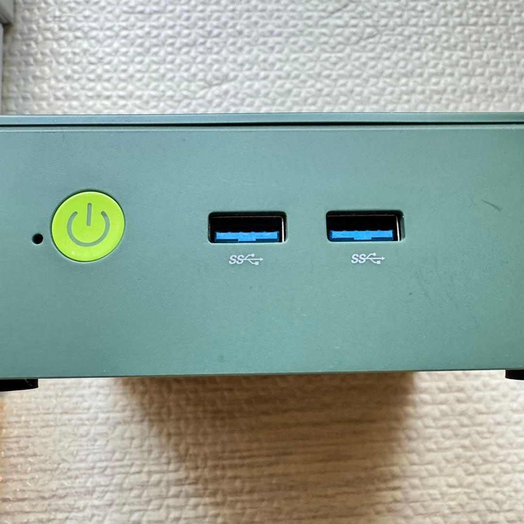 intel N100 ミニpc nucbox g3 8gb windows11