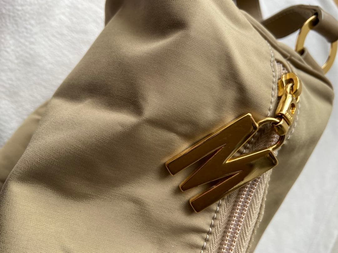 MOSCHINO モスキーノ バッグ ハンモック ロゴ 本革 大容量 ボストン