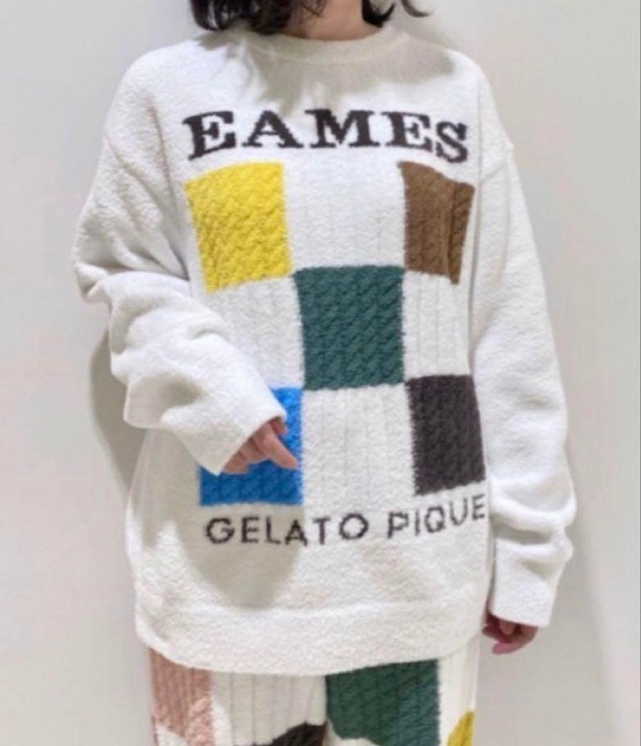 超美品★GELATO PIQUE ルームウェアセット★ EAMESコラボ