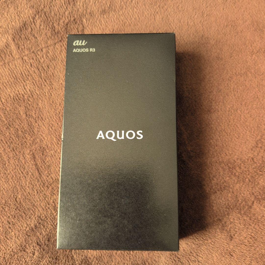 AQUOS スマートフォン 本体 約6.1インチ ホワイト　AQUOS　R3