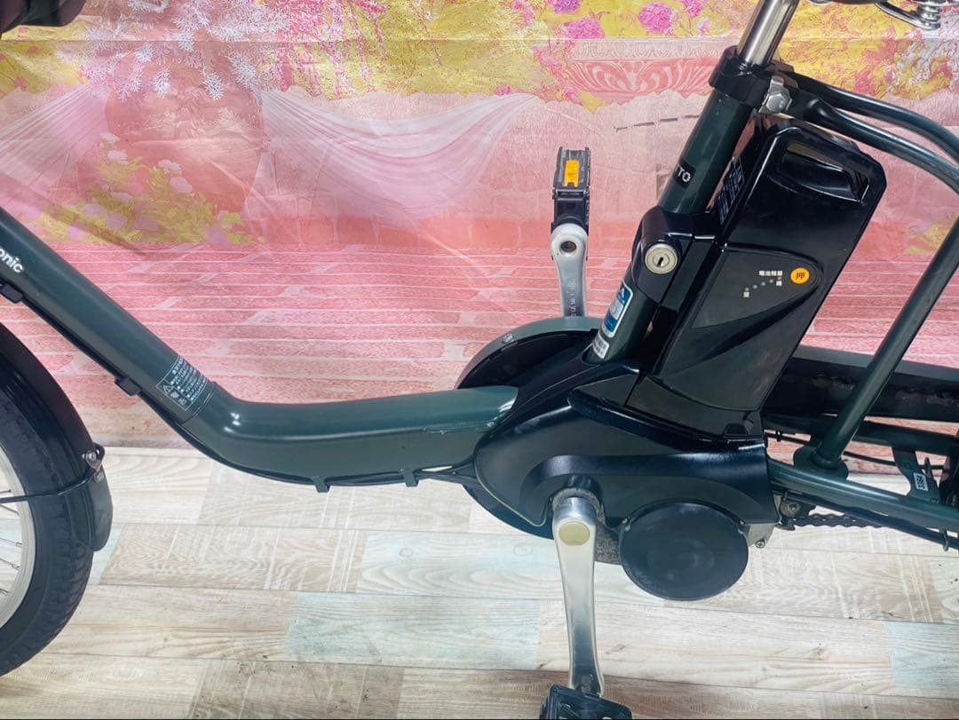 ZK3364 [大容量13.2Ah]電動自転車 パナソニック 子供乗せ20インチ