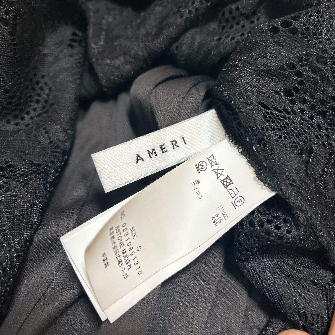 AMERIアメリMARGARET LACE ALINE SKIRTレーススカート
