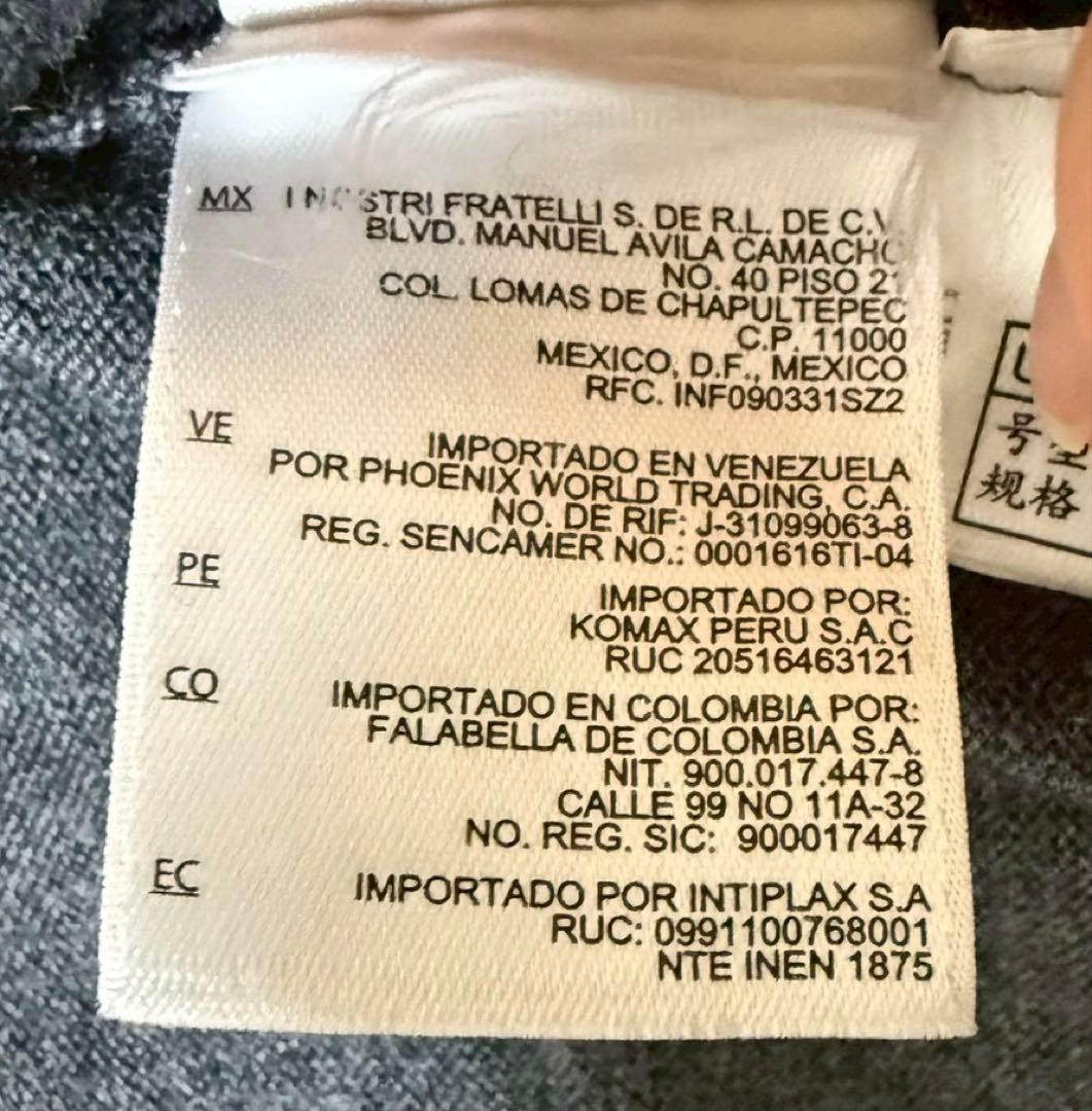 【イタリア製ウール100】Brooks Brothers Vネックベスト　M