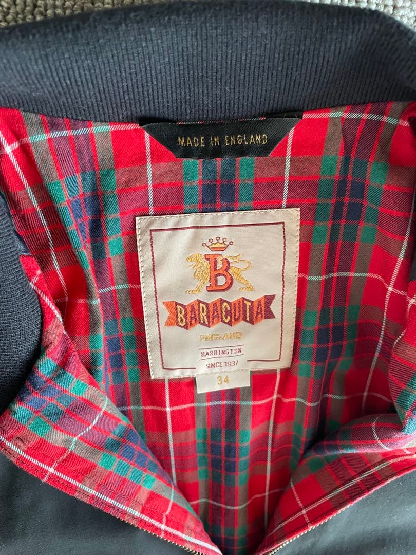 BARACUTA G9 34 バラクータ　英国製　ダークネイビー　美品