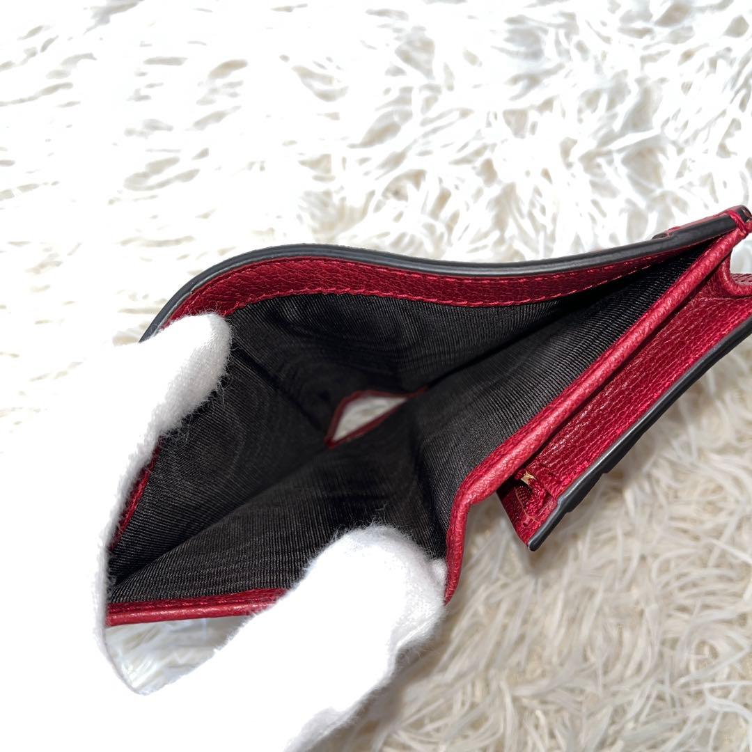 ⭐️新品未使用⭐️　GUCCI オフィディアGGフローラ　二つ折り財布　レザー