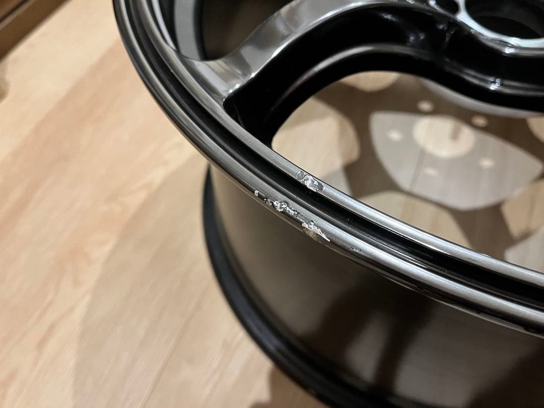 【Rc】① ACHT6 18インチホイール2本9.5j+45 PCD100
