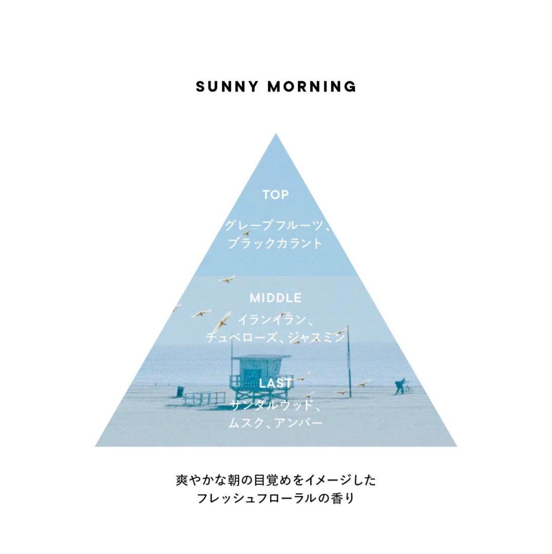 【SHIRO】香水　オードパルファム　SUNNY MORNING