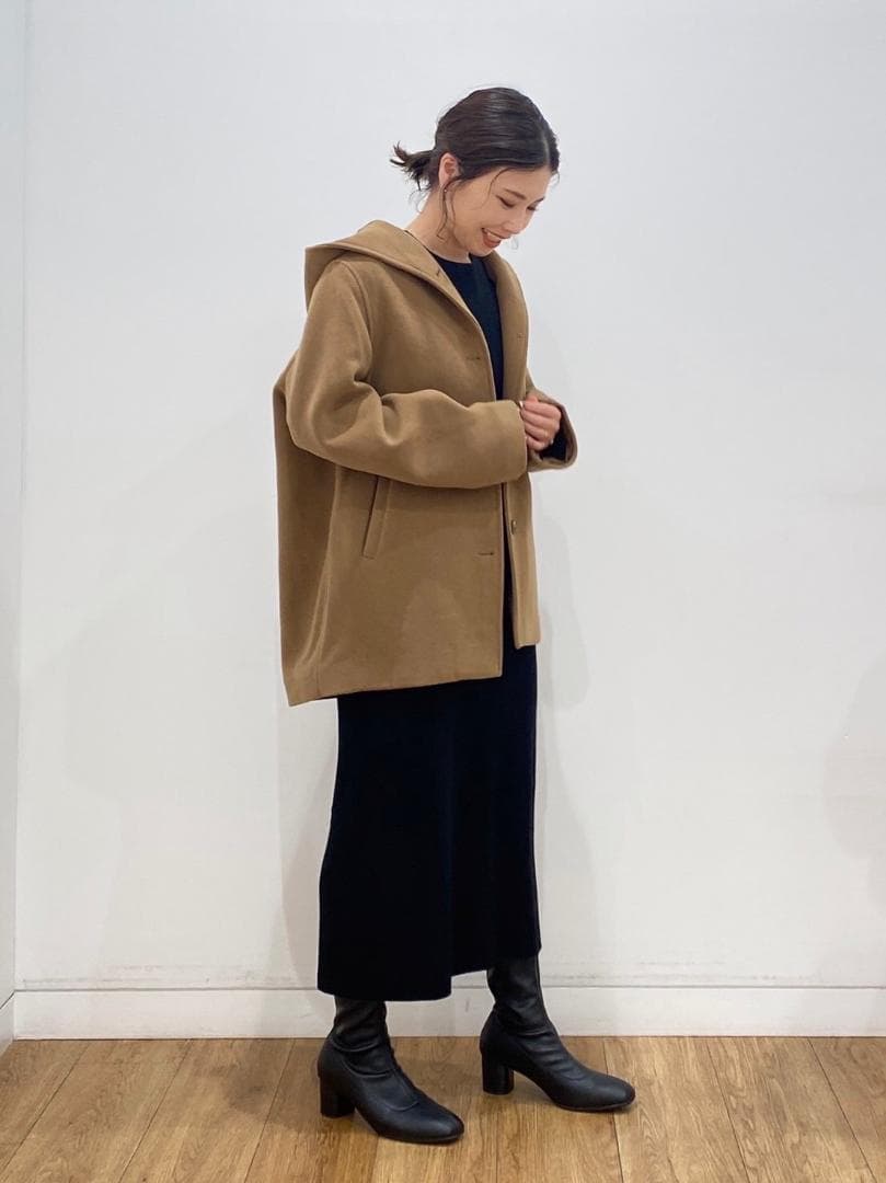1.3万　uniqlo　ユニクロ　3D カシミヤ リブ　スカート　カシミア　XL