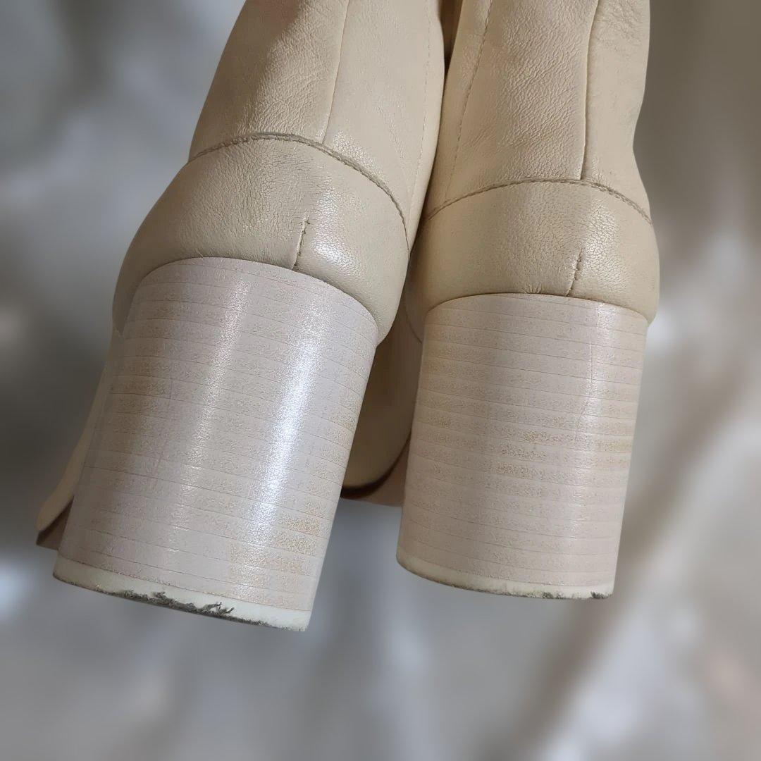 【rierie様限定】Maison Margiela 足袋ブーツ36アイボリー