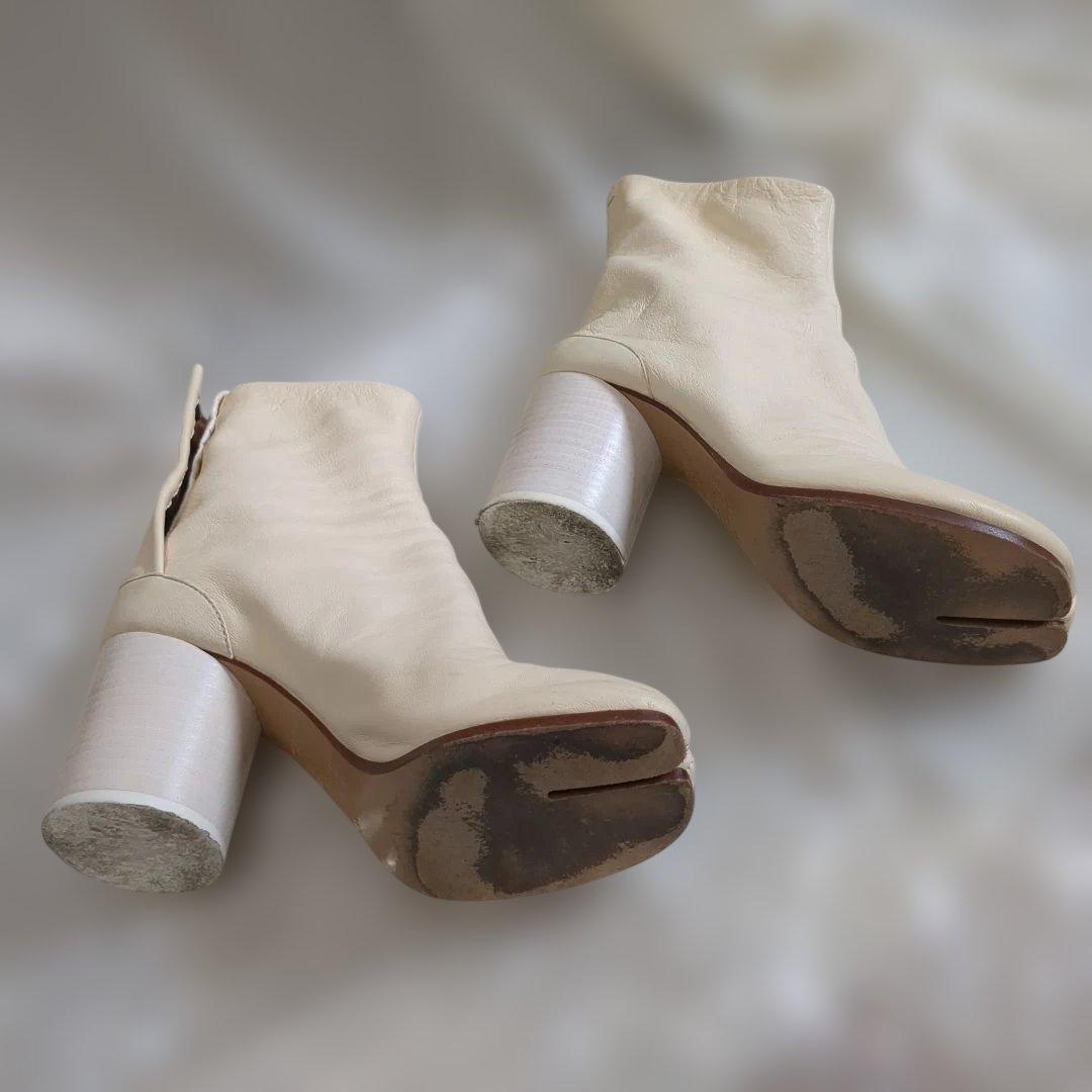 【rierie様限定】Maison Margiela 足袋ブーツ36アイボリー
