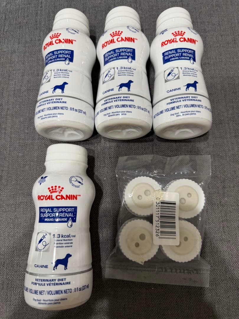ロイヤルカナン 犬用　腎臓サポート リキッド(リーナルリキッド) 4本