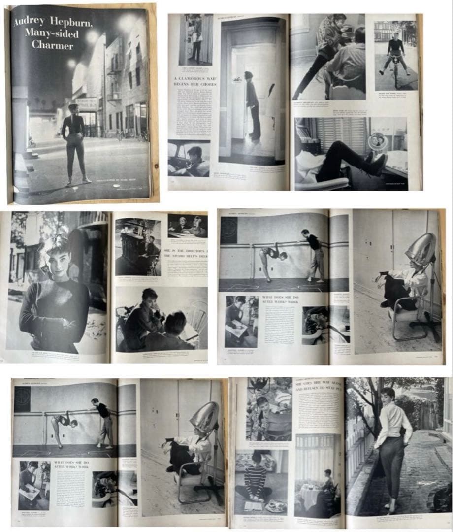 1953年12月7発行・オードリーヘップバーン■ビンテージ雑誌＜LIFE・ライフ
