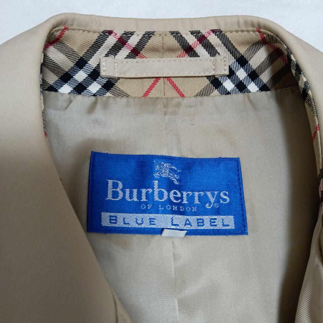 BURBERRY バーバリーブルーレーベル トレンチコート ノバチェック38