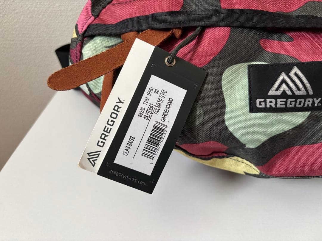 GREGORY テールメイトS　ガーデンカモ　未使用