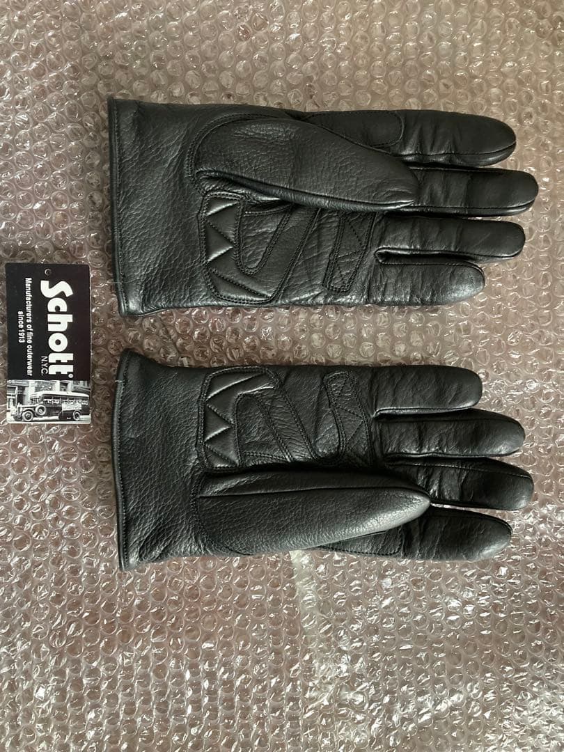 Schott One Star ウィンターグローブ 牛革製　日本製