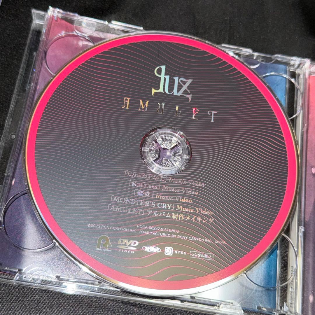 ②luz AMULET CD + DVD 初回限定盤 帯付 カード付
