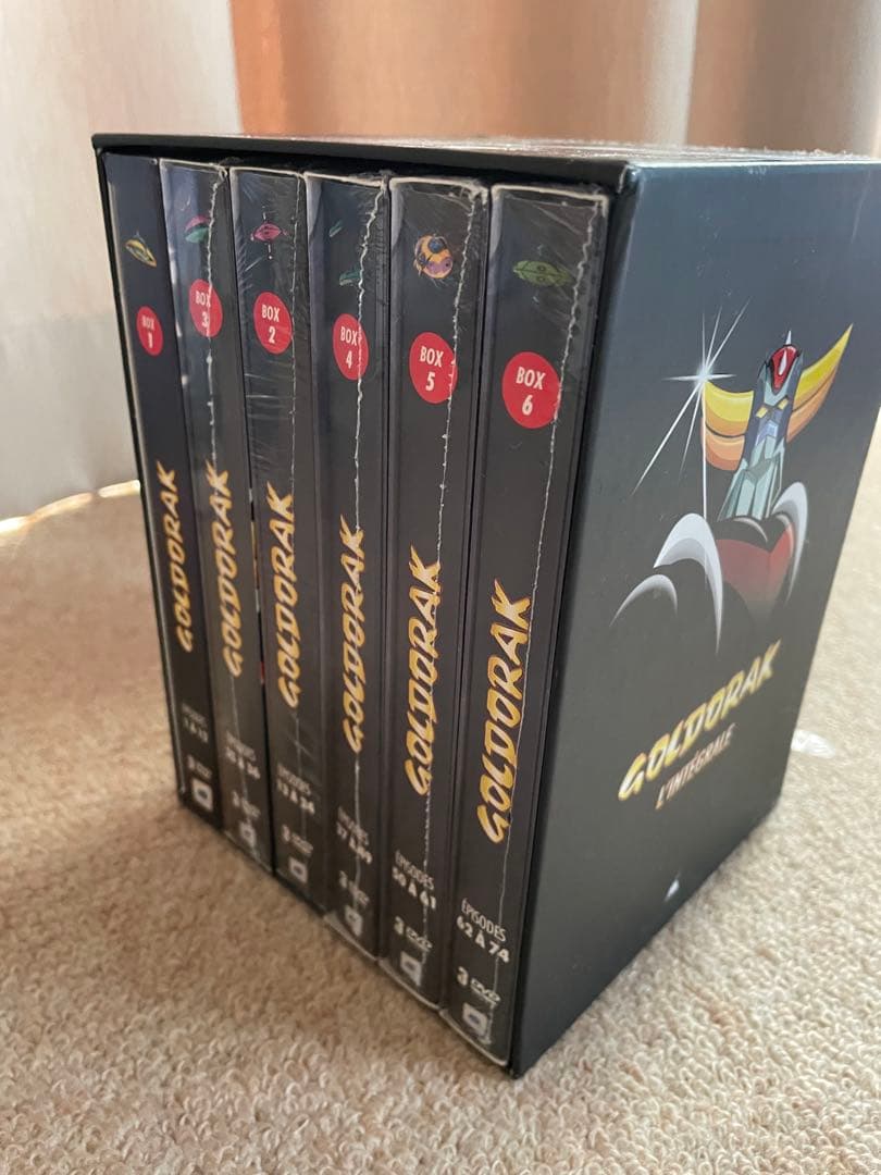 グレンダイザーコンプリートDVD 6箱ボックスセット 全放送分74話完全収録