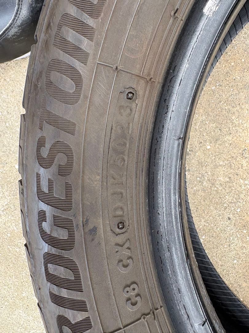 ブリヂストンNEWNO 165/65R14 4本セット 2023年製 バリ溝