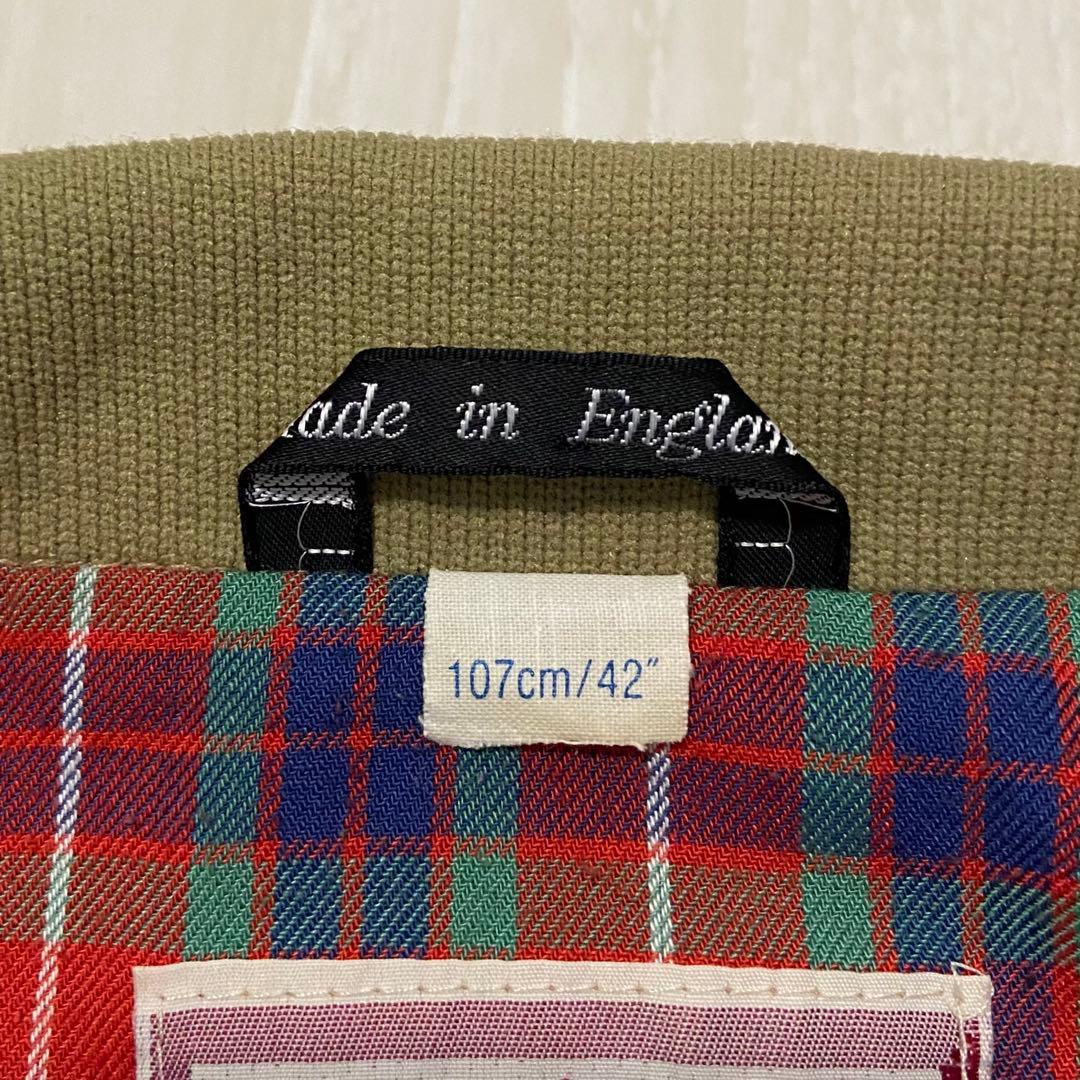 希少レア品 80s BARACUTA G9 OPTIジップ ハリントンジャケット
