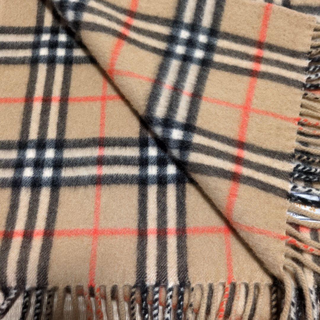 ハ*ナ様 ヴィンテージ　Burberrys pure cashmere マフラー