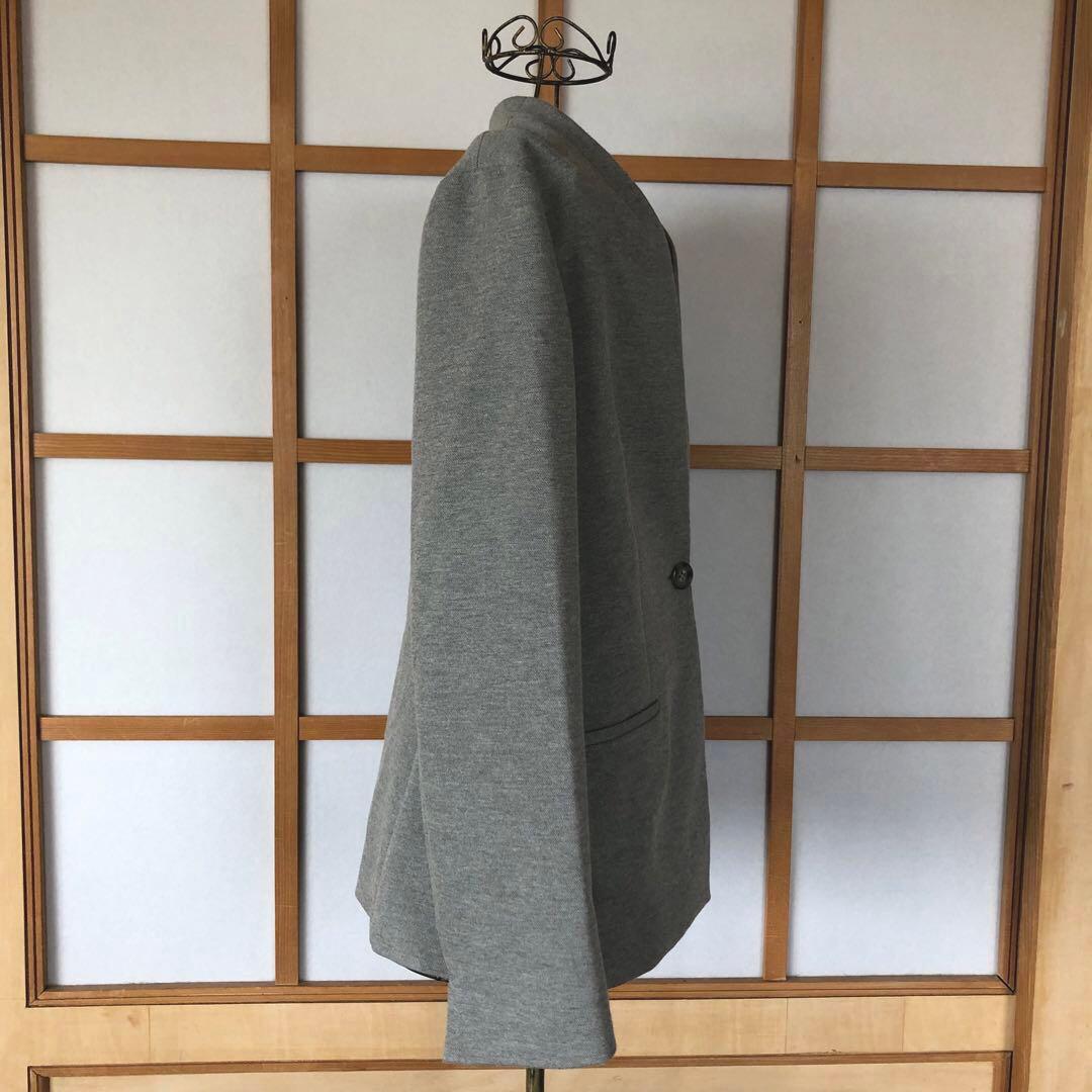 新品　スポルディング　レディース　洗える　ノーカラー　ジャケット　アウター　L