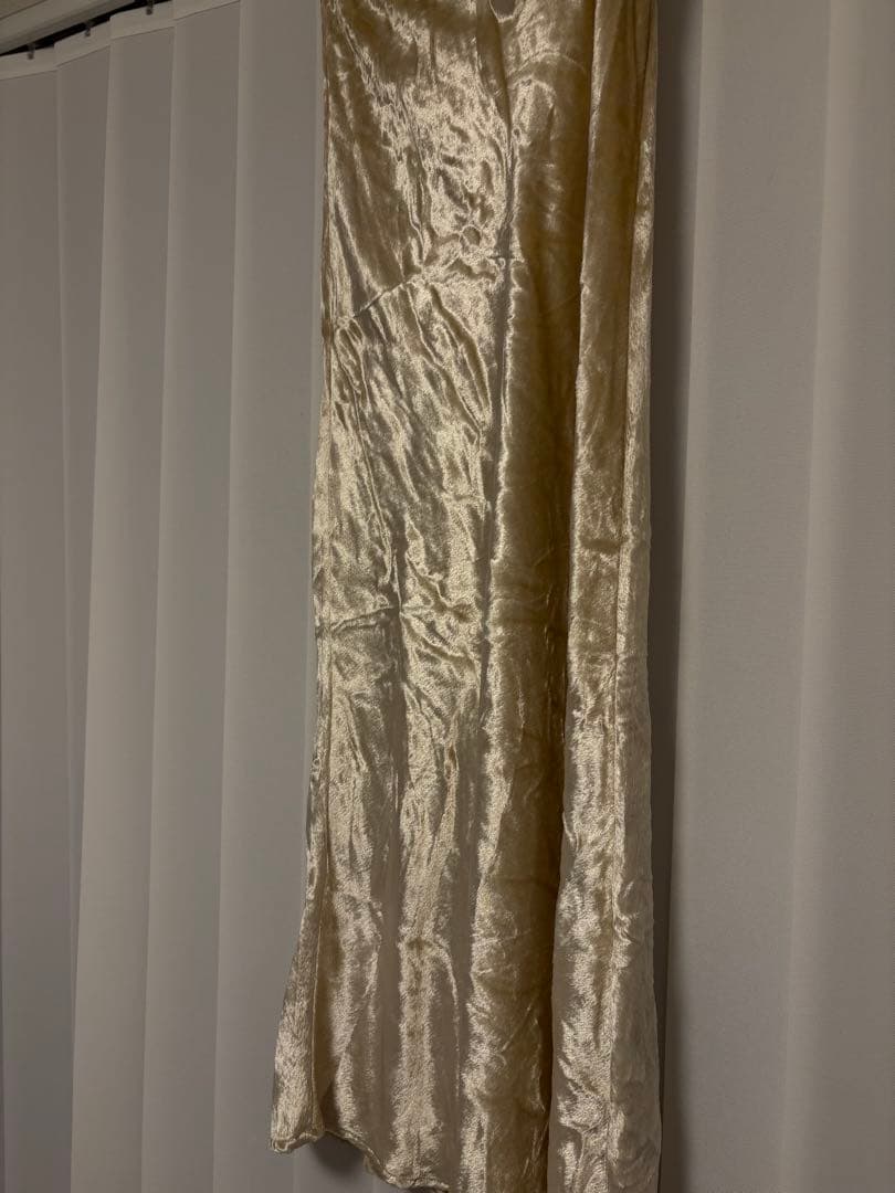 [最安値]ENOF （イナフ）velvet long skirt