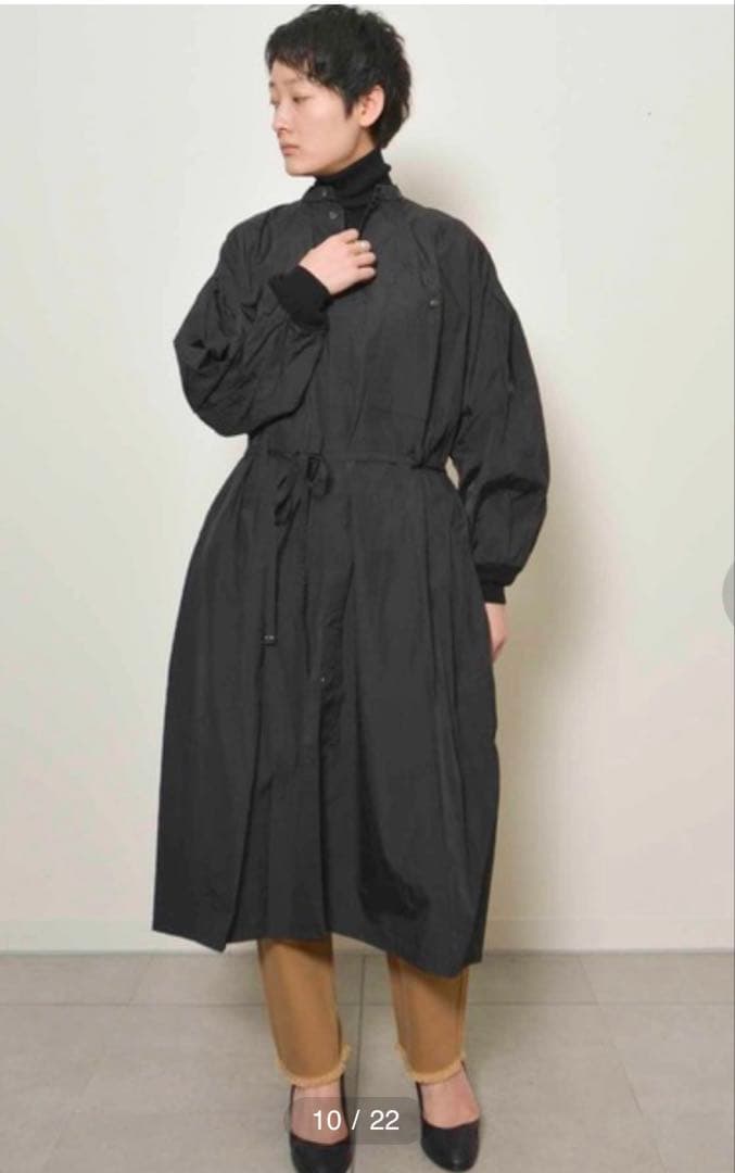 新品同様　ジョンブルJohnbull ¥23,100 ナイロンミリタリーコート