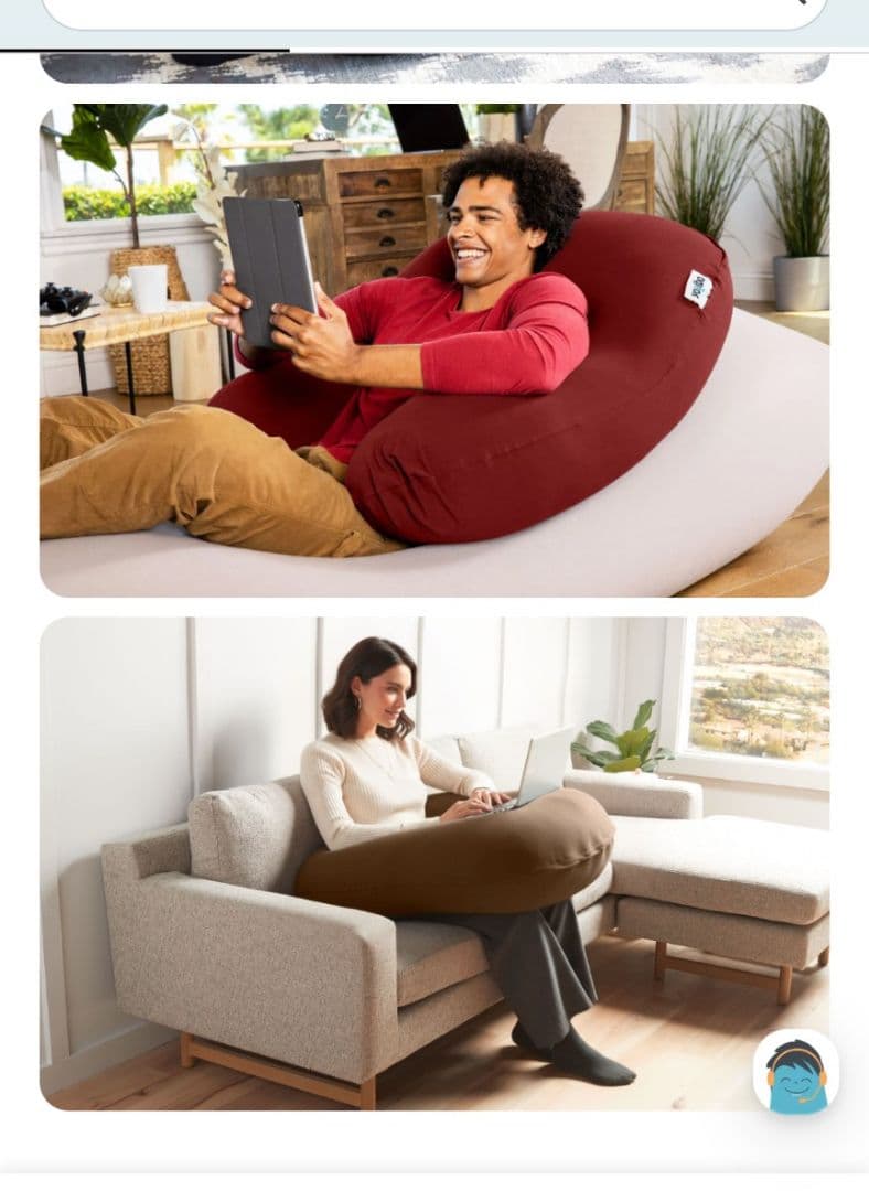 【超美品】Yogibo Support ヨギボー サポート ネイビー