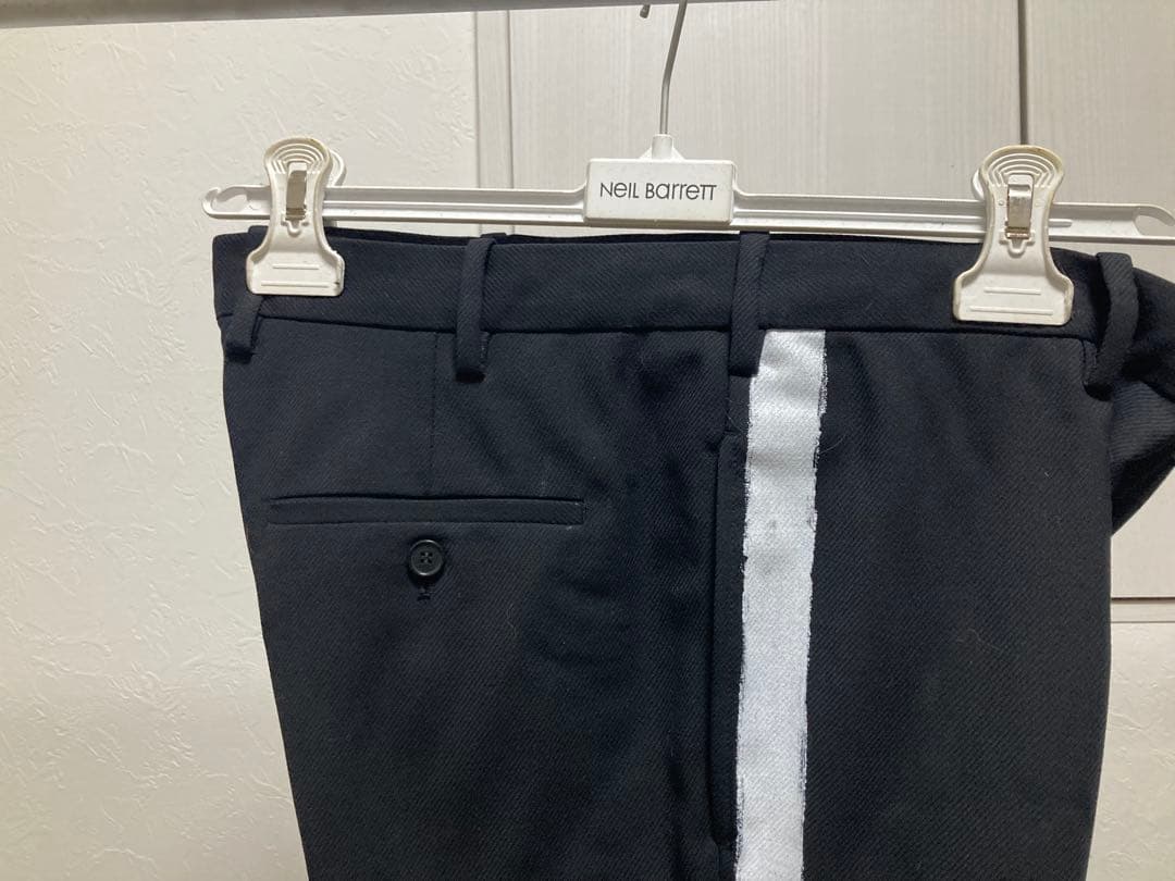 NEIL BARRETT セットアップ ニールバレット48 黒 17aw