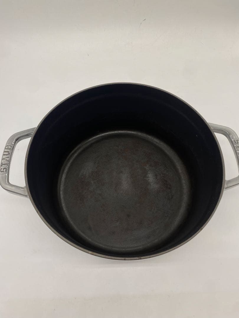 staub（ストウブ） ピコ・ココット ラウンド 24cm グレー