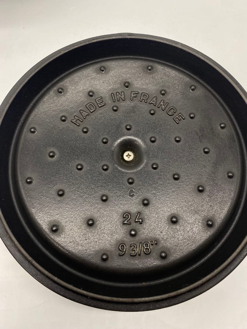 staub（ストウブ） ピコ・ココット ラウンド 24cm グレー