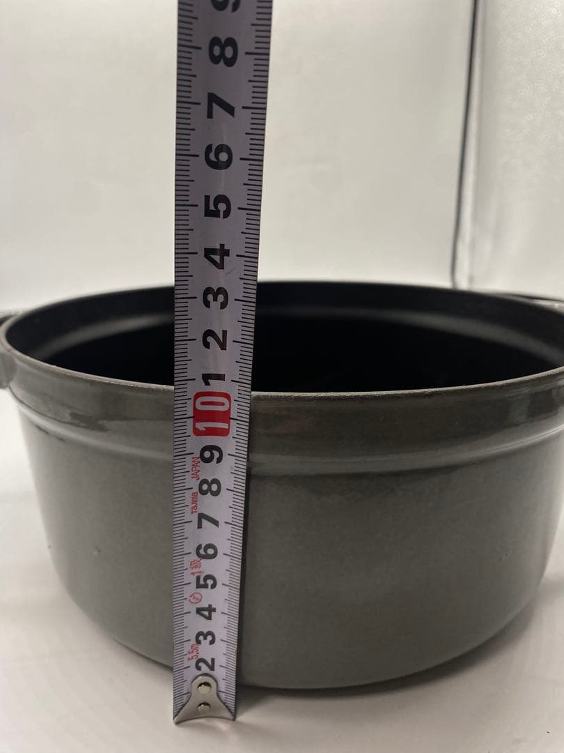 staub（ストウブ） ピコ・ココット ラウンド 24cm グレー