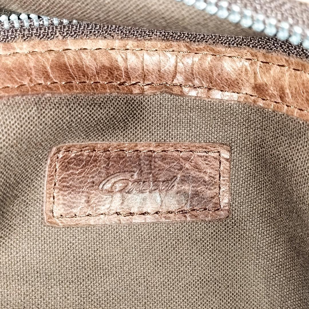 本革 2way ボストンバッグ 大容量 ブラウン 良品✨️ グリード